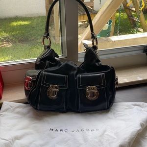 Marc Jacobs authentic black leather bag